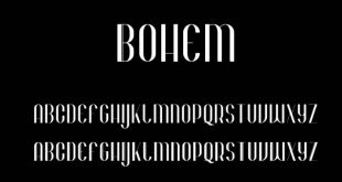 Bohem font