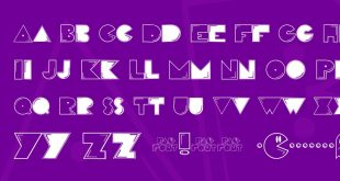 pac font 310x165 - Pac Font Free Download