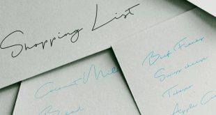 shopping list font 310x165 - Shopping List Font Free Download