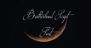 Brotherhood Script Font