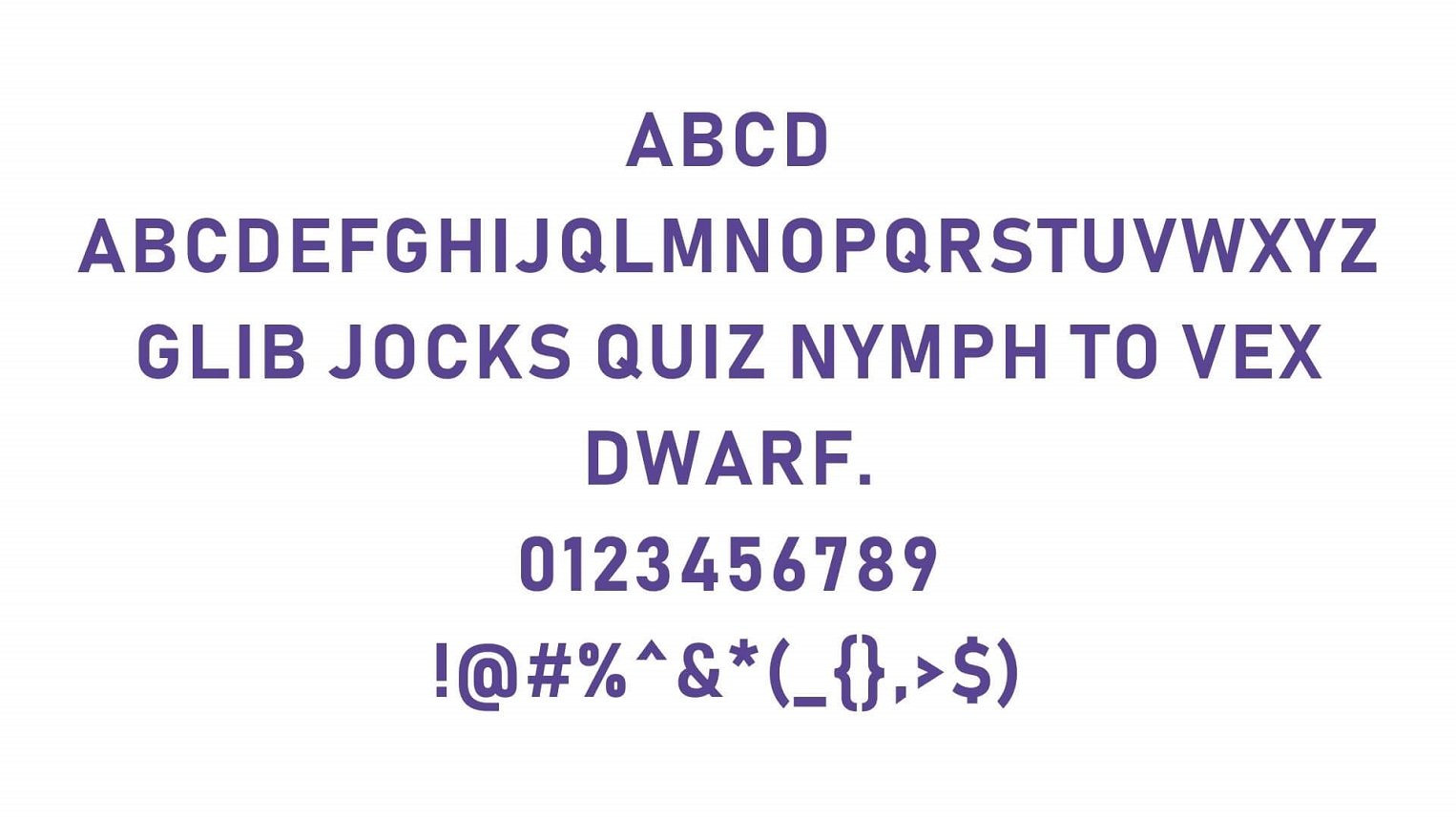 Bahnschrift Font View