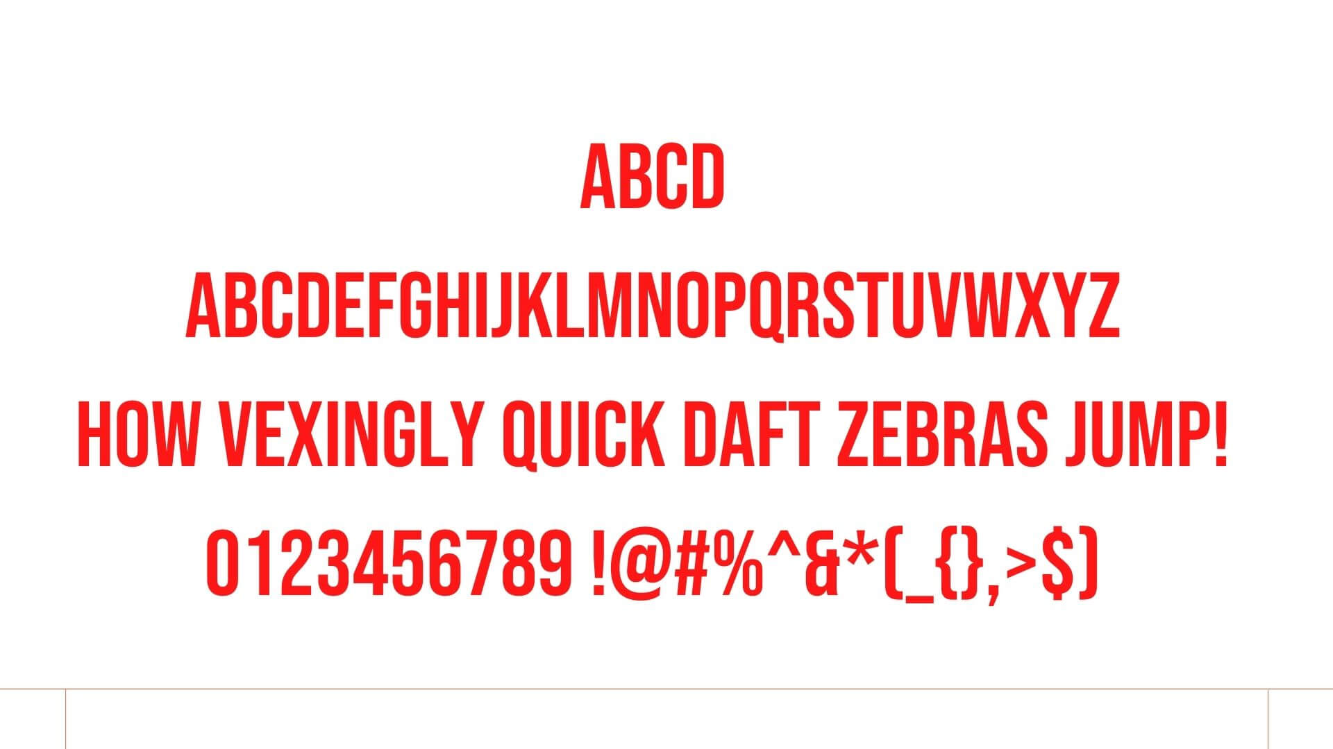 Bebas Neue Font View