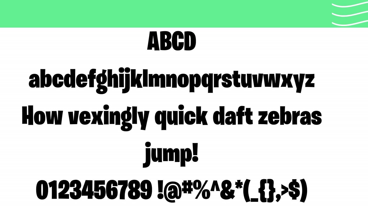 Fortnite Font View