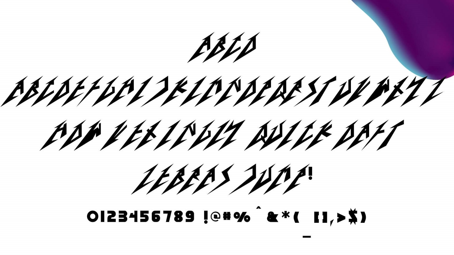 Metallica Font View