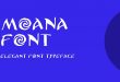 Moana Font 110x75 - Moana Font Family Free Download