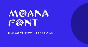 Moana Font 310x165 - Moana Font Family Free Download