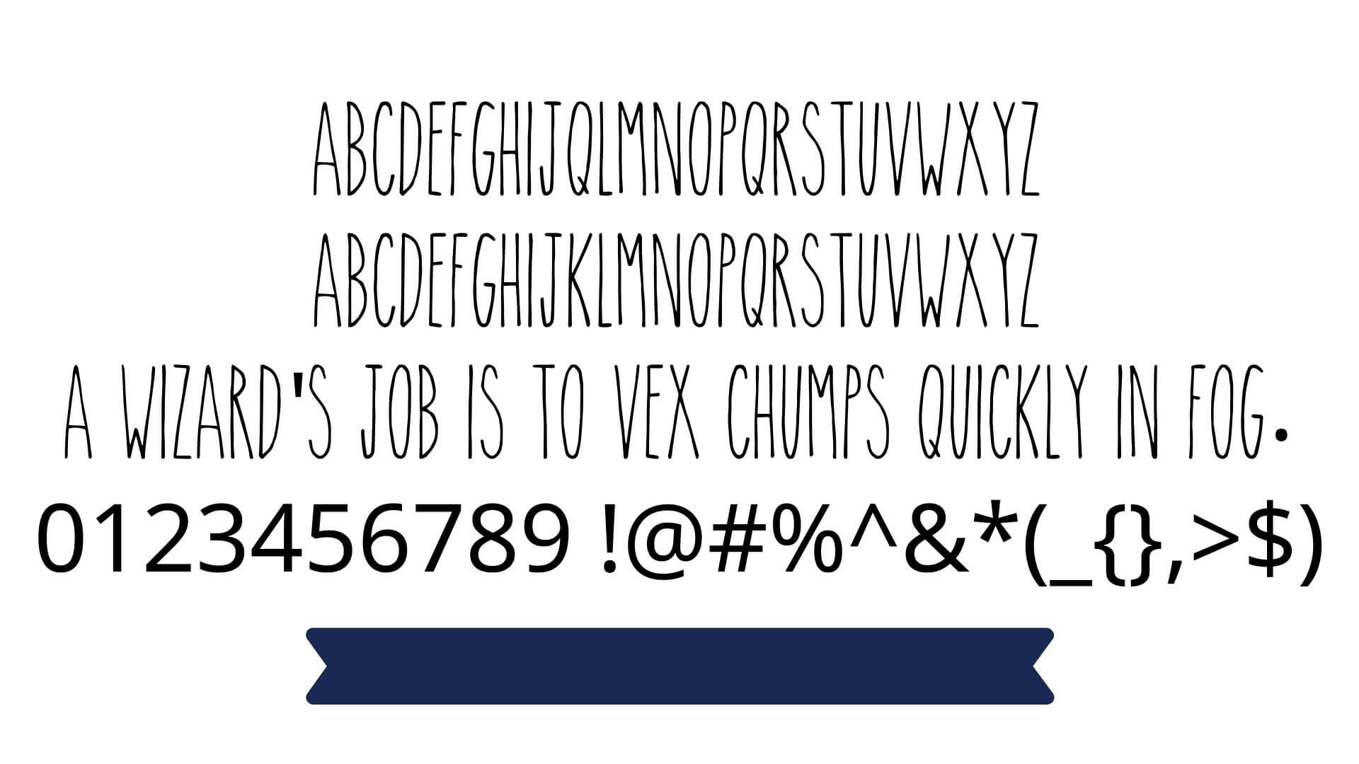 Rae Dunn Font View