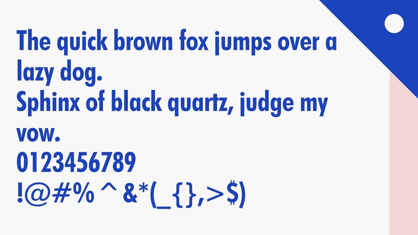 Supreme Font View