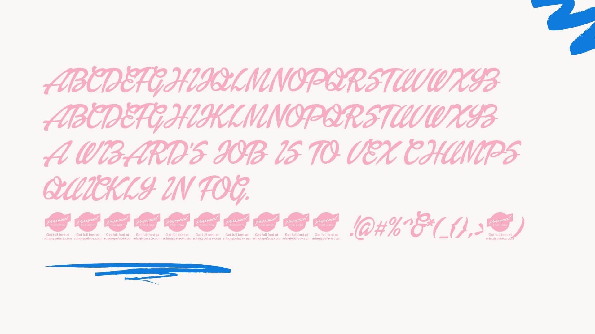 Barbie Font View