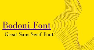 Bodoni Font