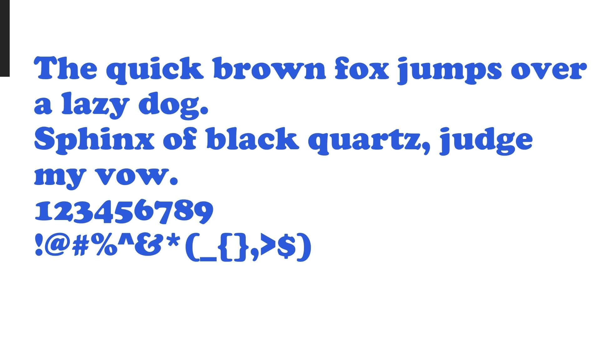 Cooper Black Font View