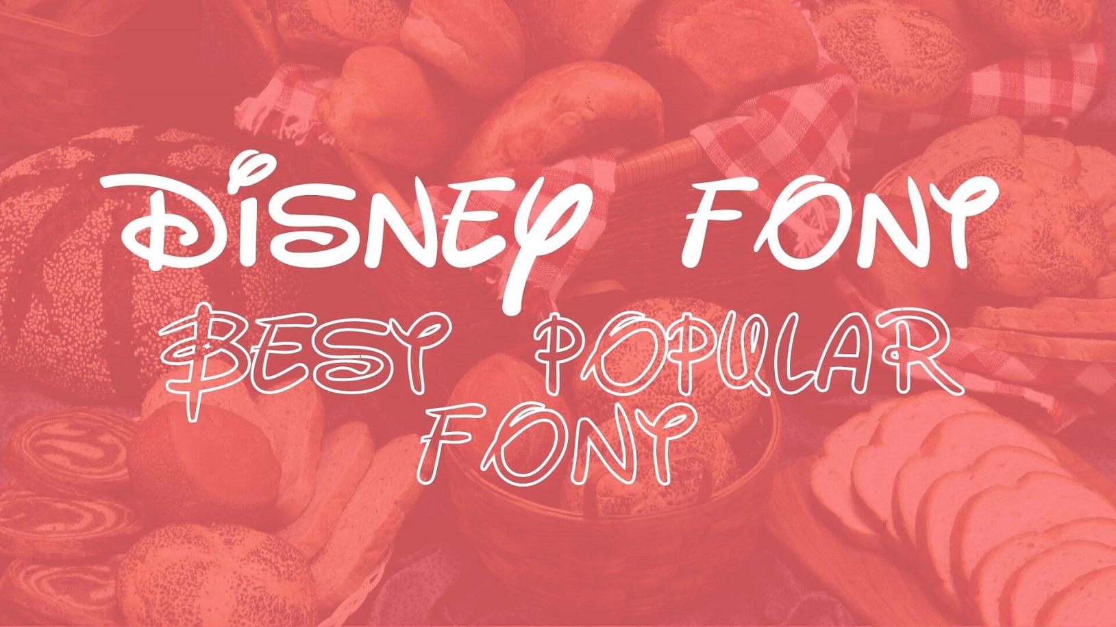 Disney Font Free Download