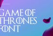 Game Of Thrones Font