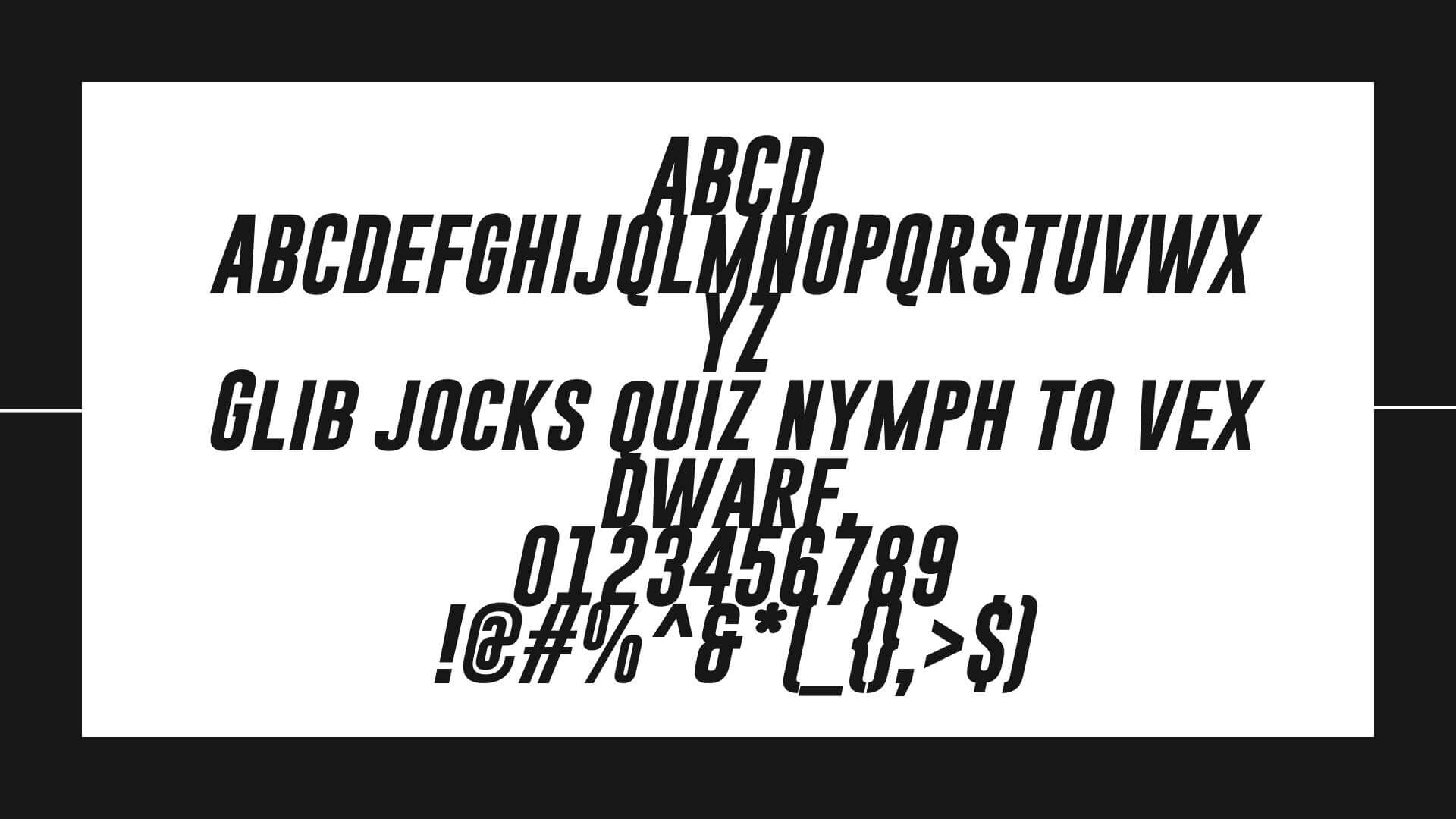 Harley Davidson Font View