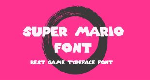 Super Mario Font