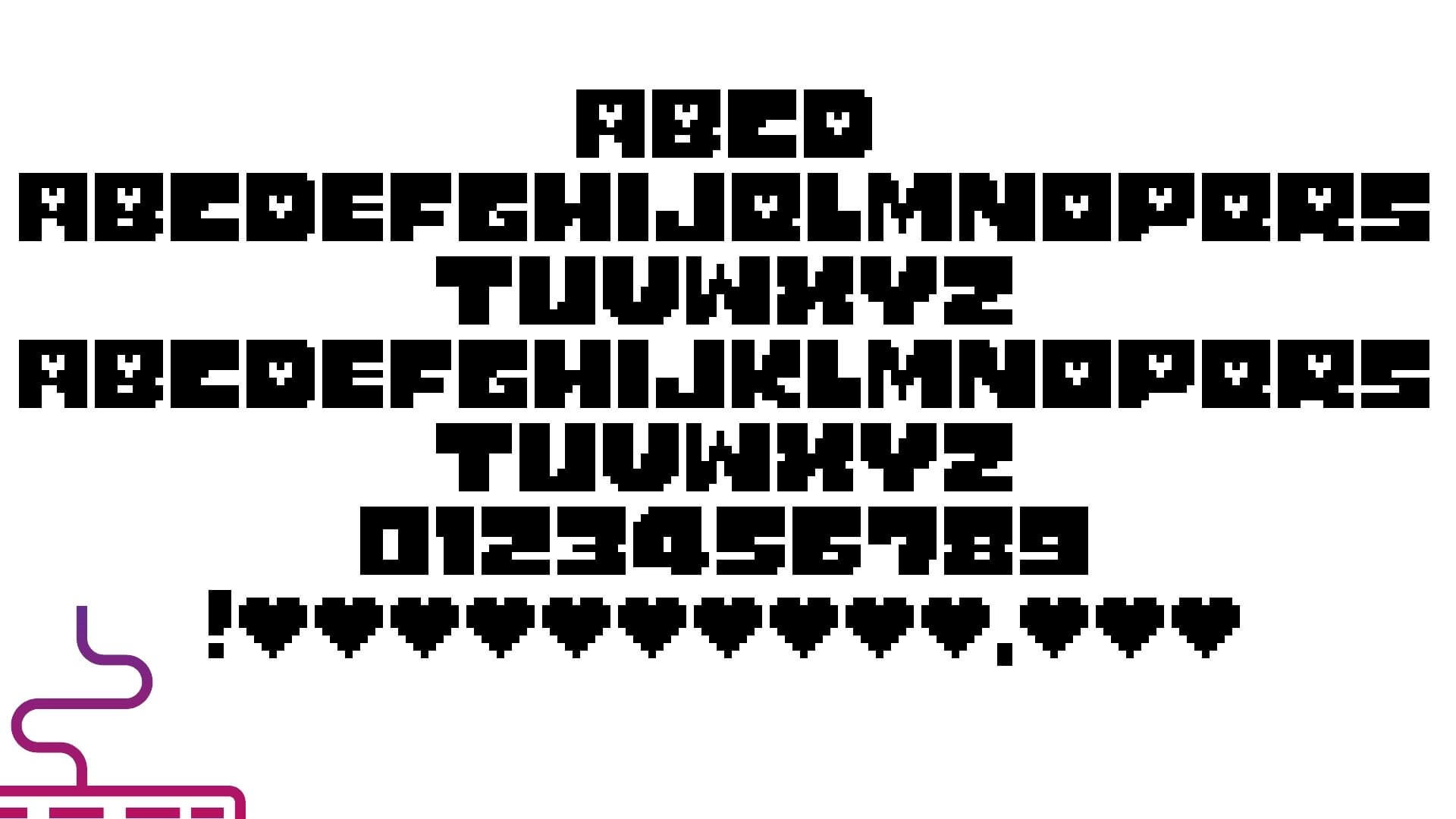 Undertale Logo Font View