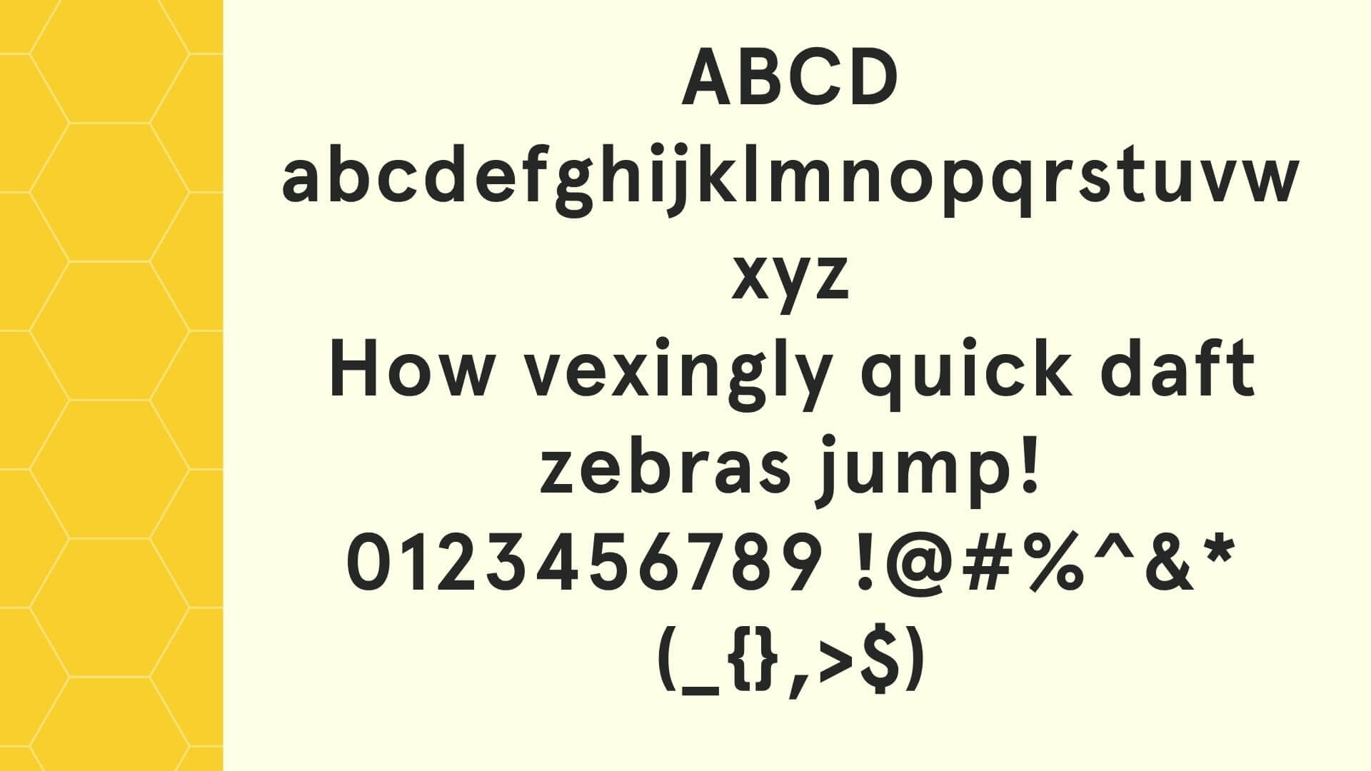 Apercu Font View