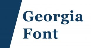 Georgia Font