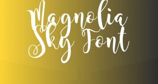 Magnolia Sky Font