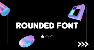 Rounded Font