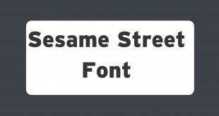 Sesame Street Font