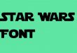 Star wars Font