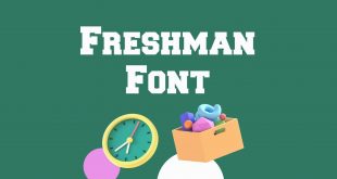 Freshman Font