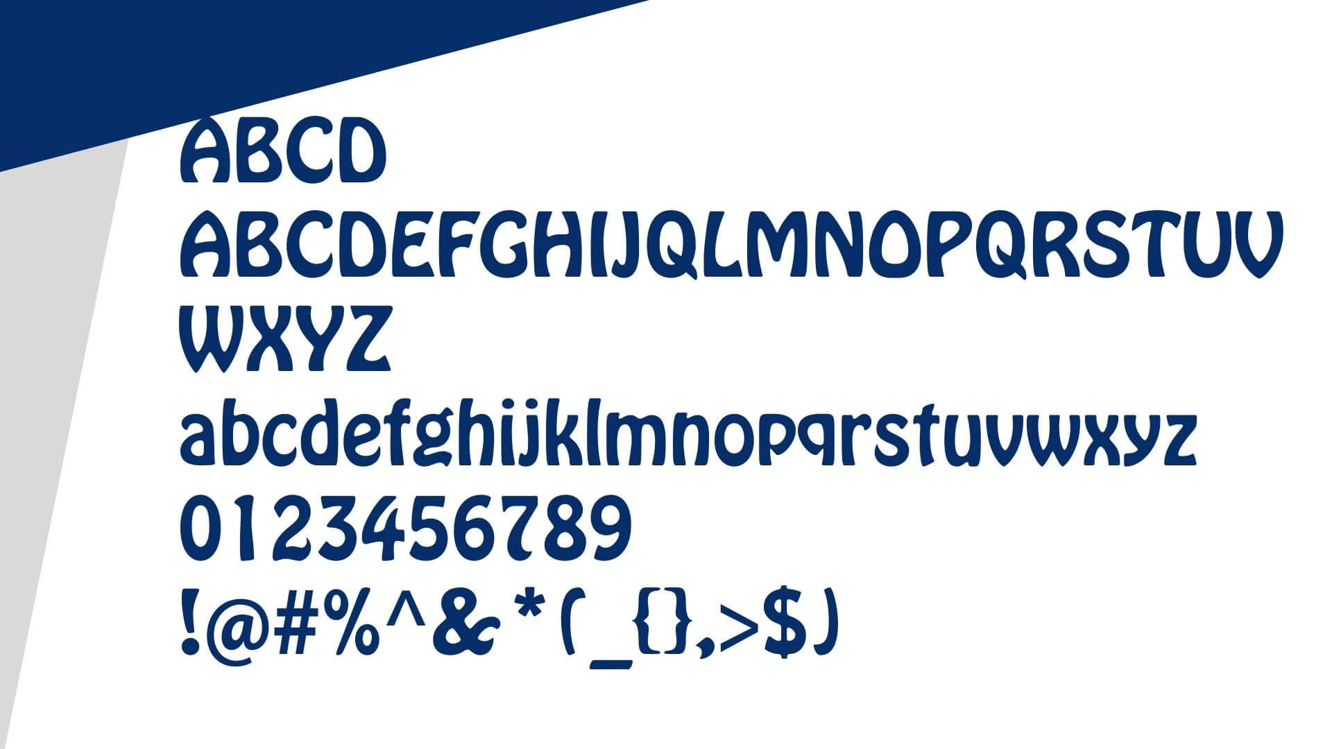 Hobo Font View