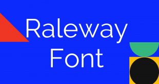 Raleway Font 310x165 - Raleway Font Family