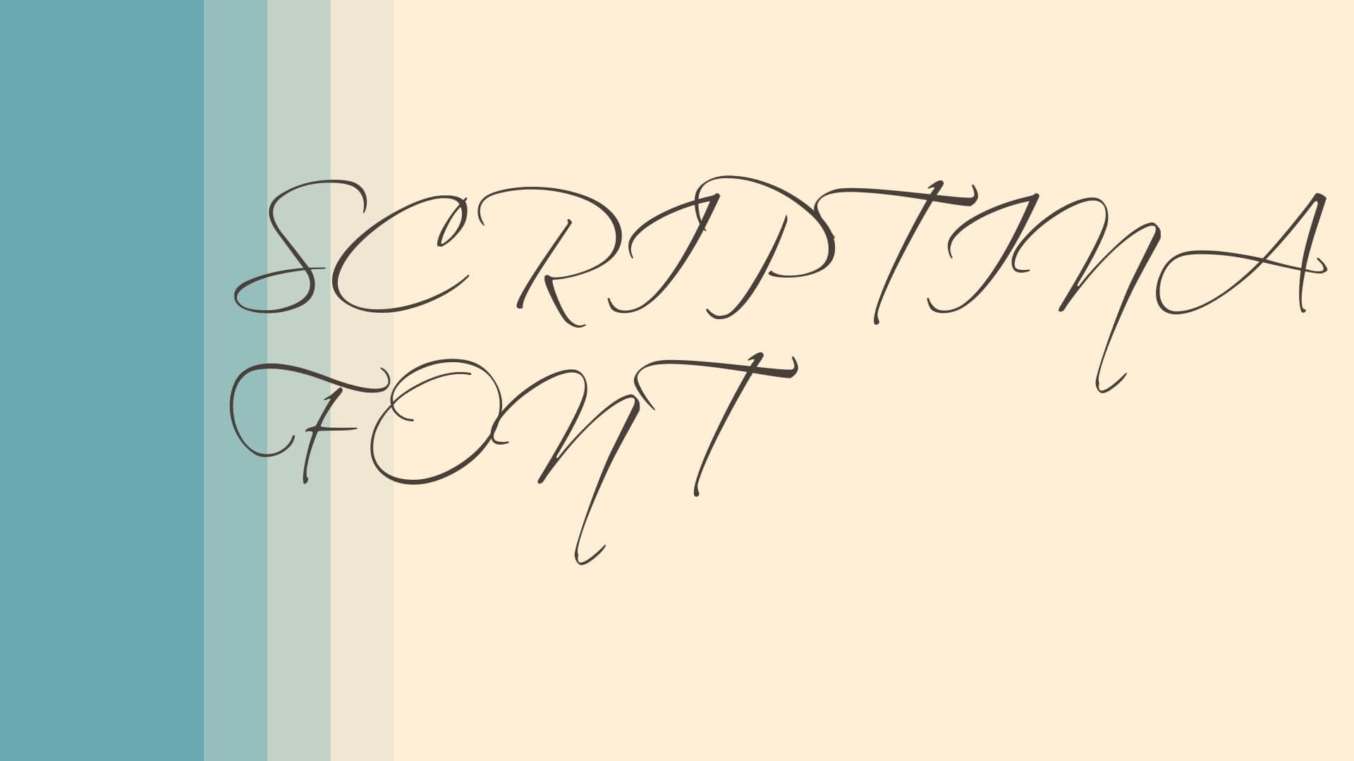 Scriptina Font