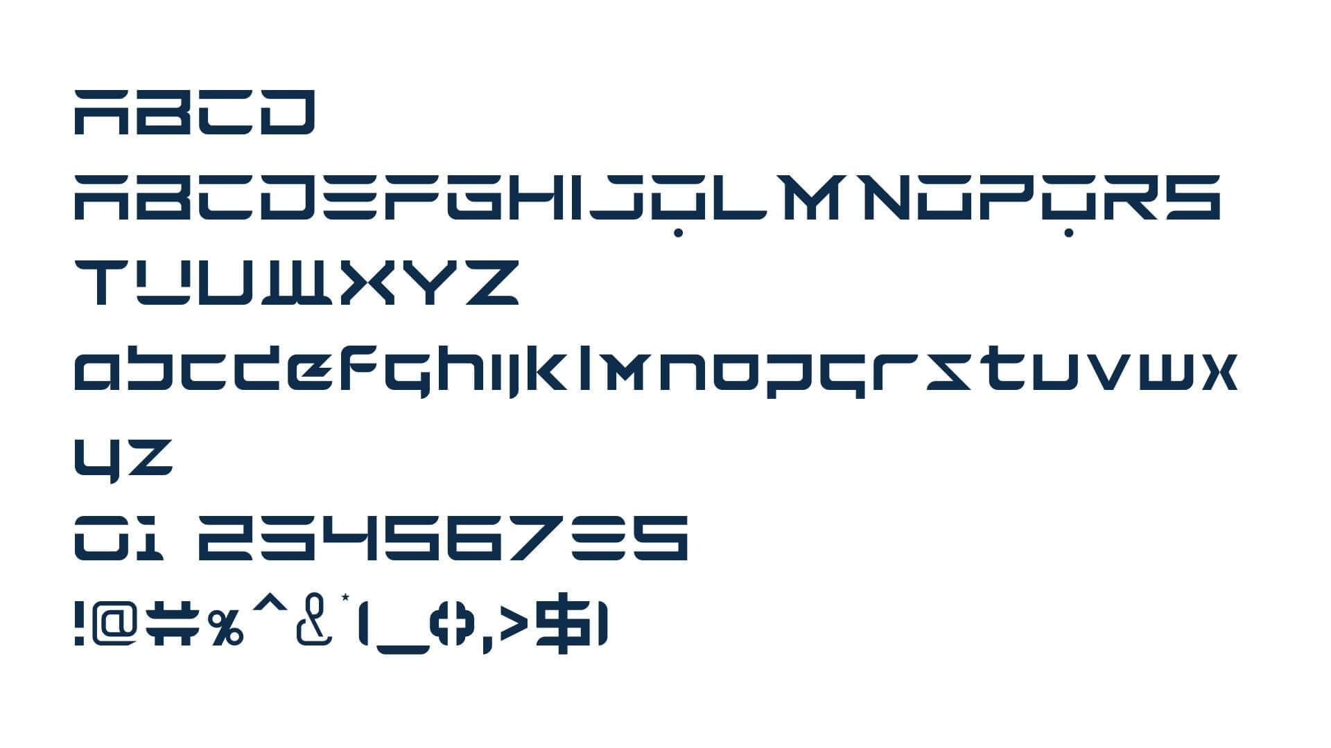 Tesla Font View - Tesla Font Free Download