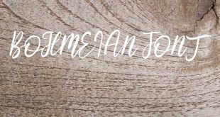 BOHEMIAN FONT 310x165 - Bohemian Font Free Download