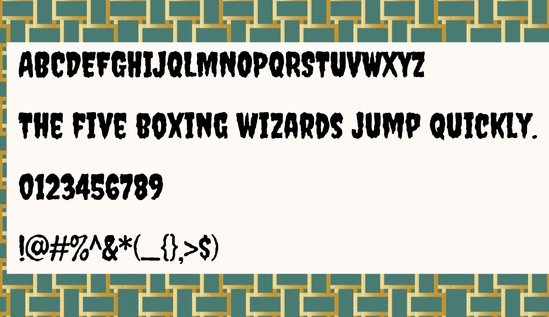 Creepster Font