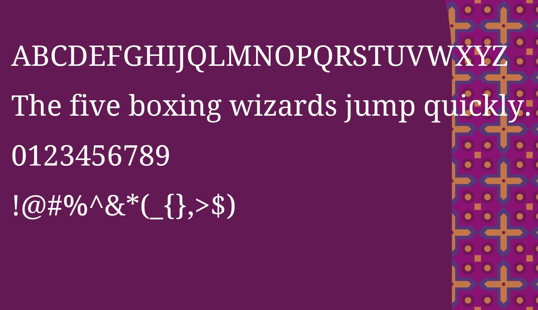 Droid Serif Font