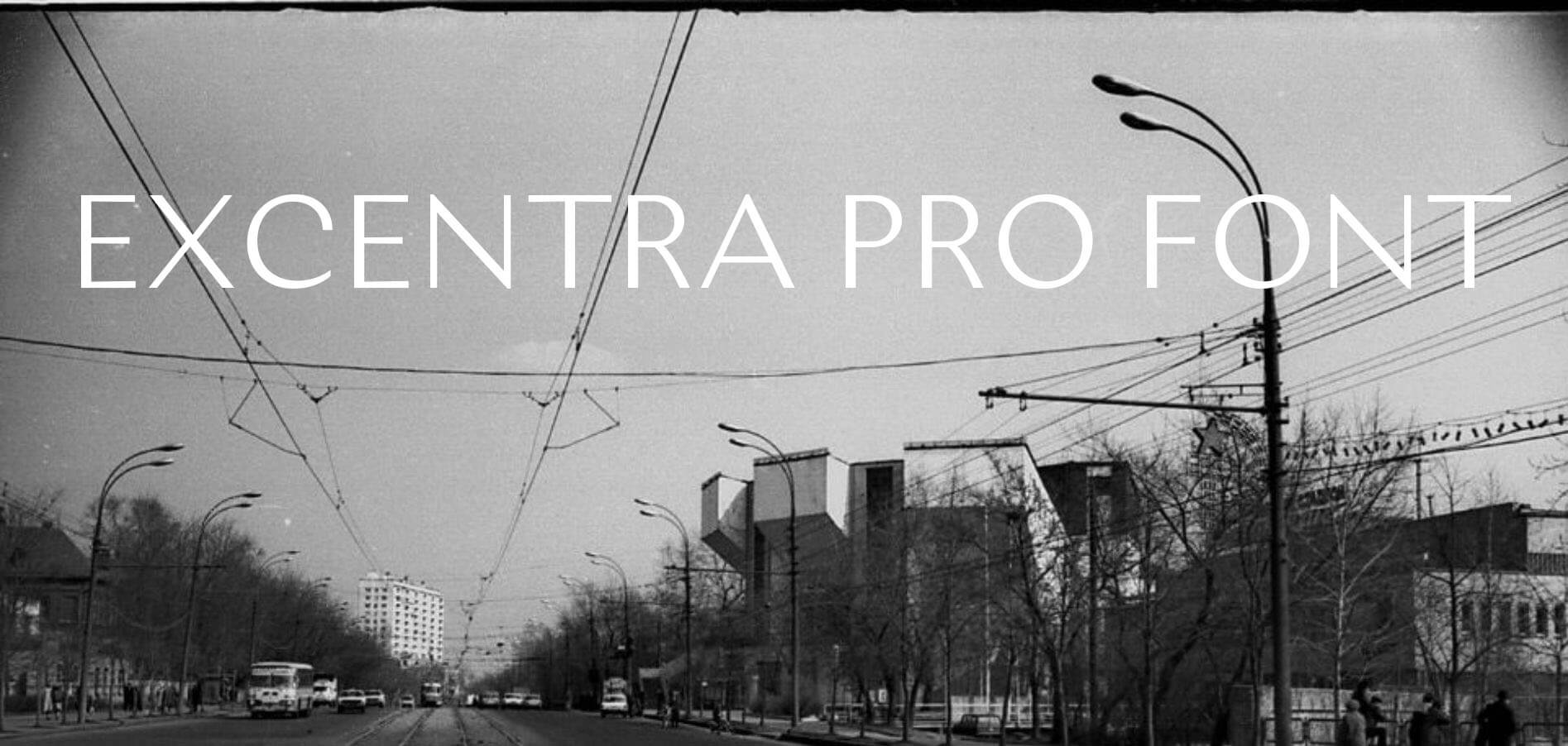 Excentra Pro Font