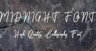 MIDNIGHT FONT 310x165 - Midnight Font Free Download