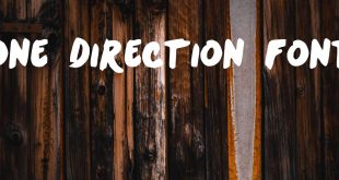 ONE DIRECTION FONT 310x165 - One Direction Font Free Download