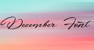 December Font 310x165 - December Font Free Download