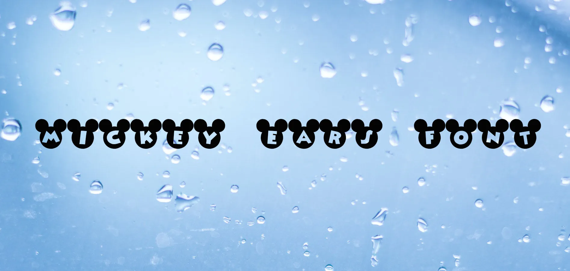 Mickey Ears Font Family