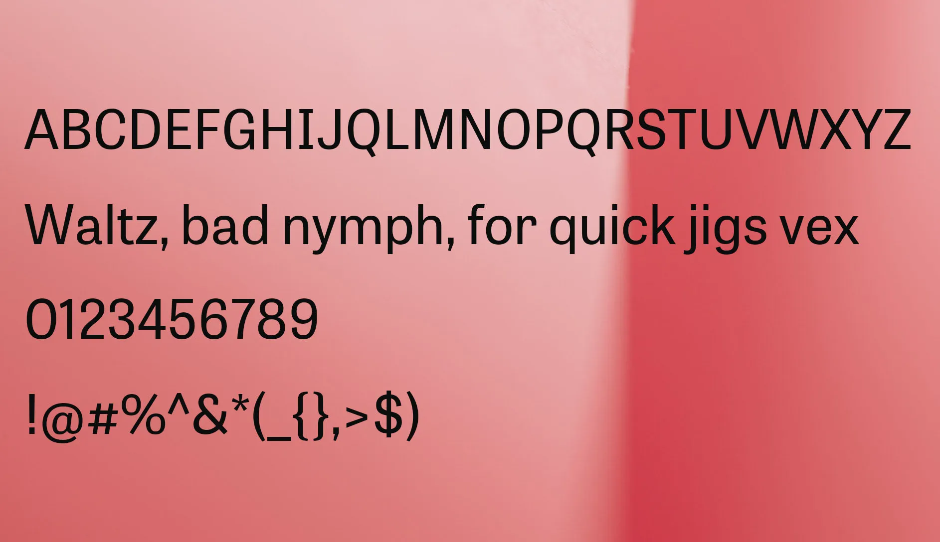 Tablet Gothic Font