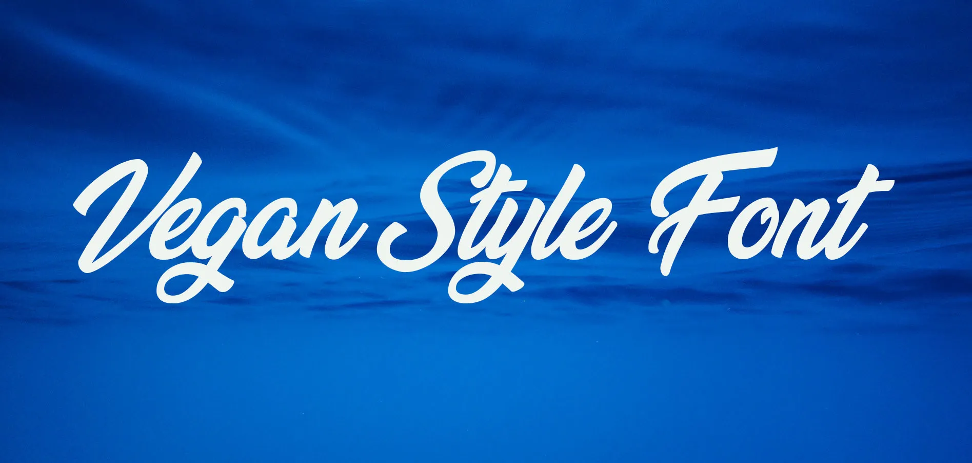 Vegan Style Font