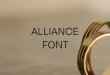 alliance font feature 110x75 - Alliance Font Free Download