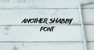 another shabby font feature 310x165 - Another Shabby Font Free Download