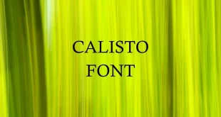 calisto font