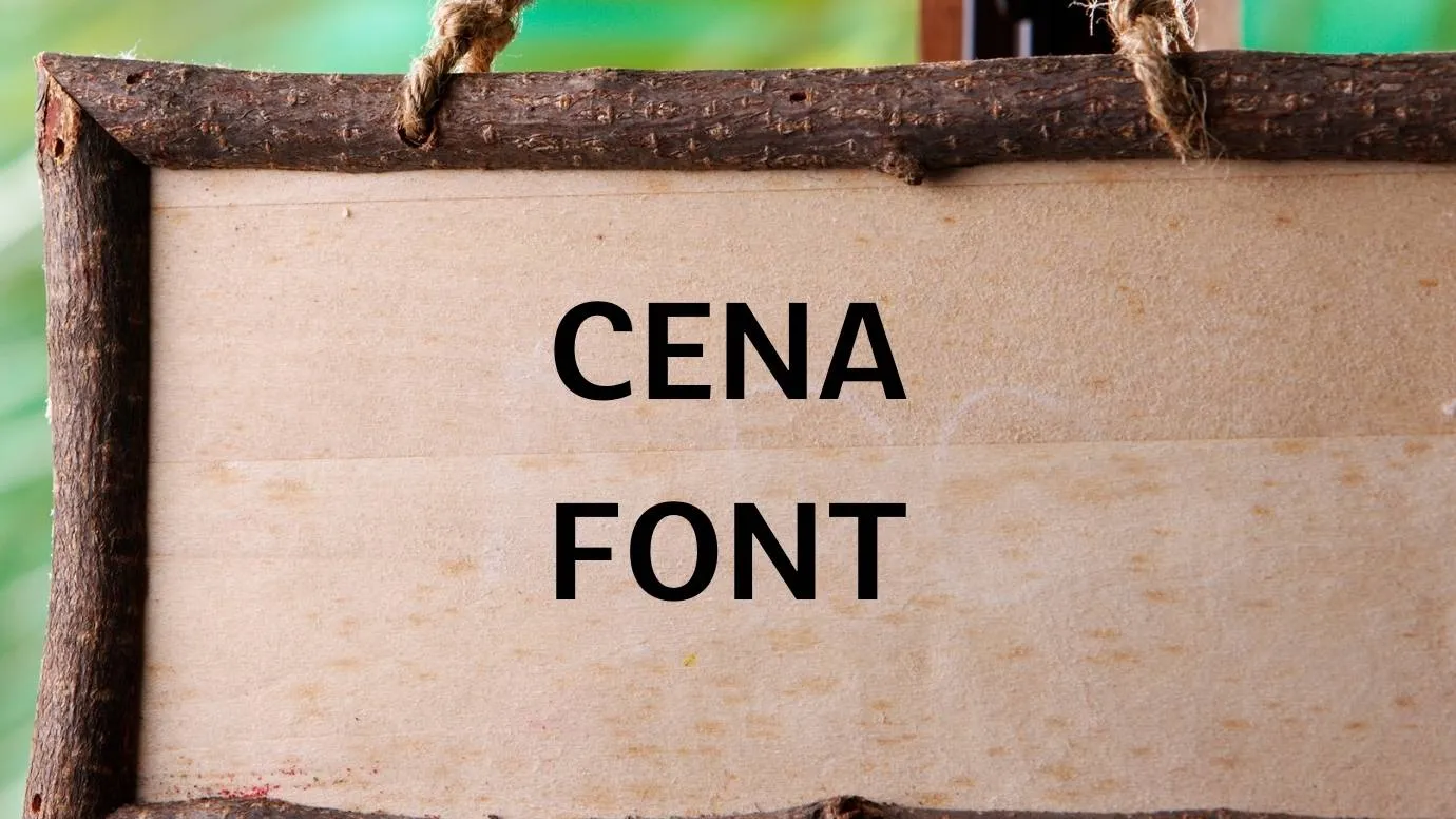 Cena Font Family