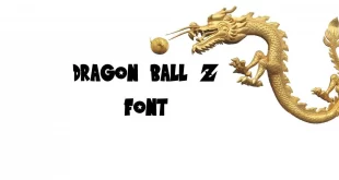 Dragon Ball Z Font