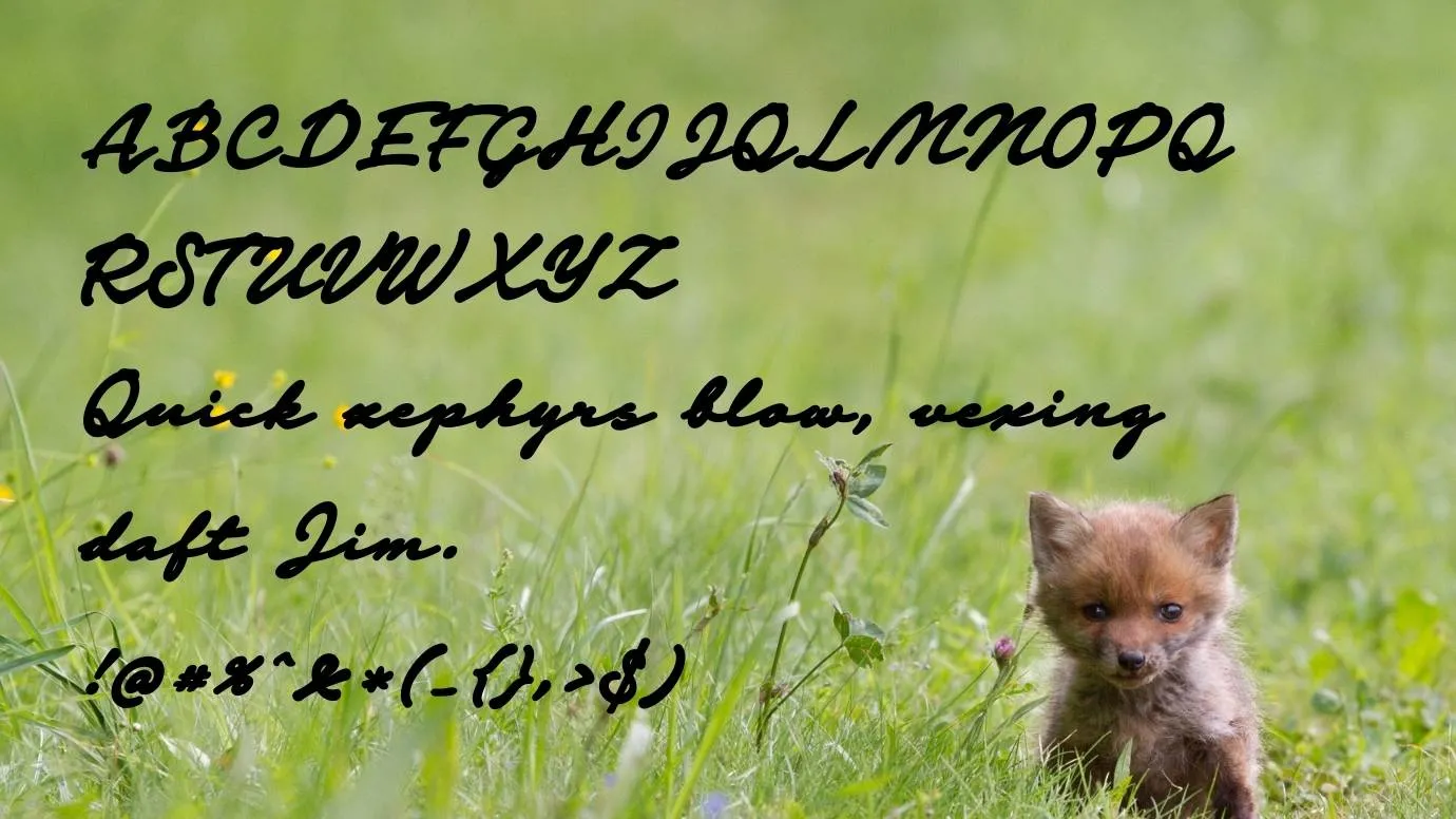 Fox Font