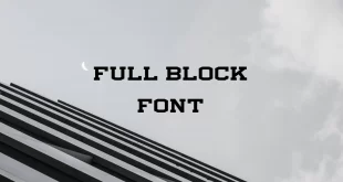 full block font feature 310x165 - Full Block Font Free Download