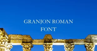 Granjon Roman Font