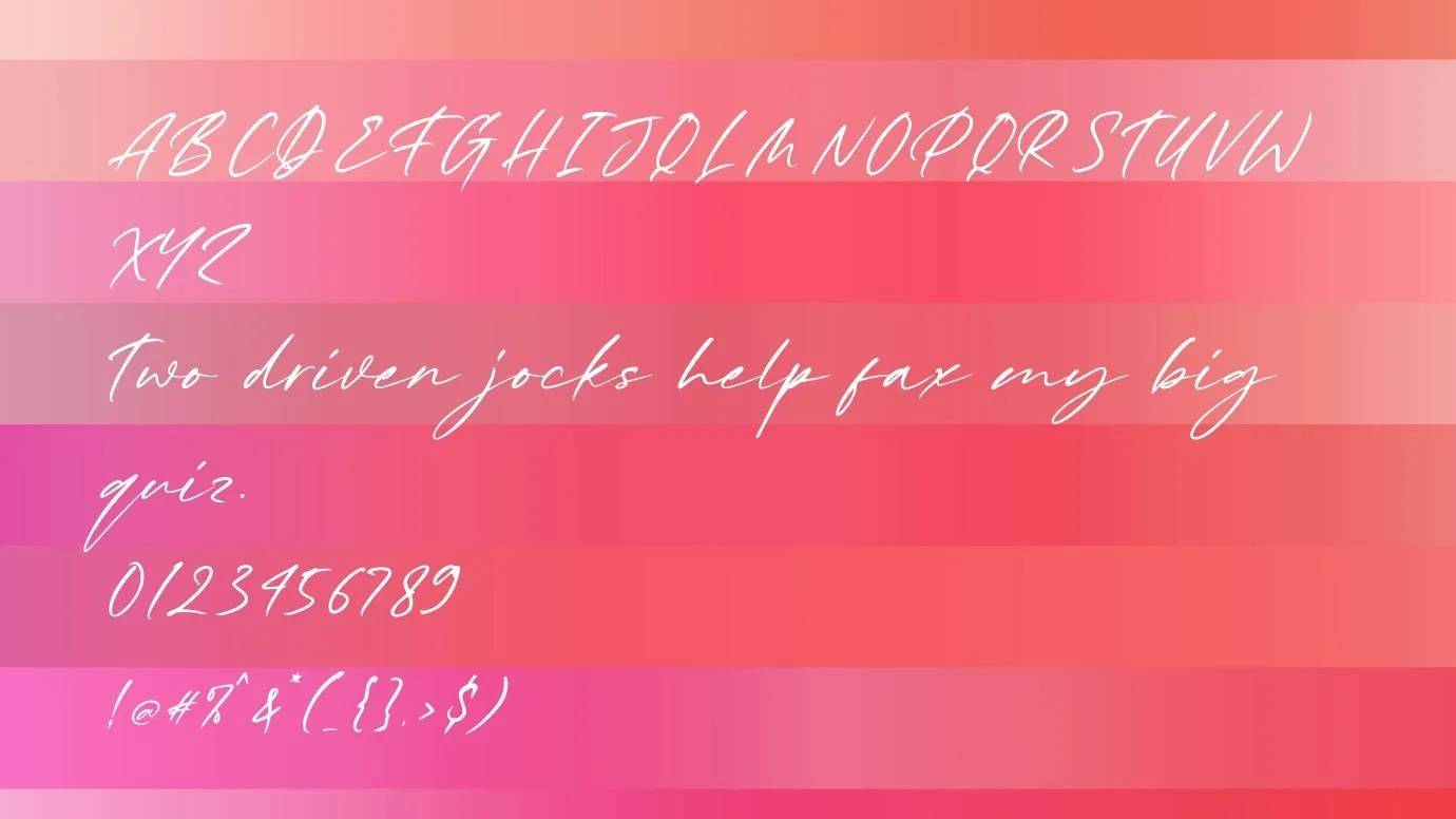 Kiss Me Font